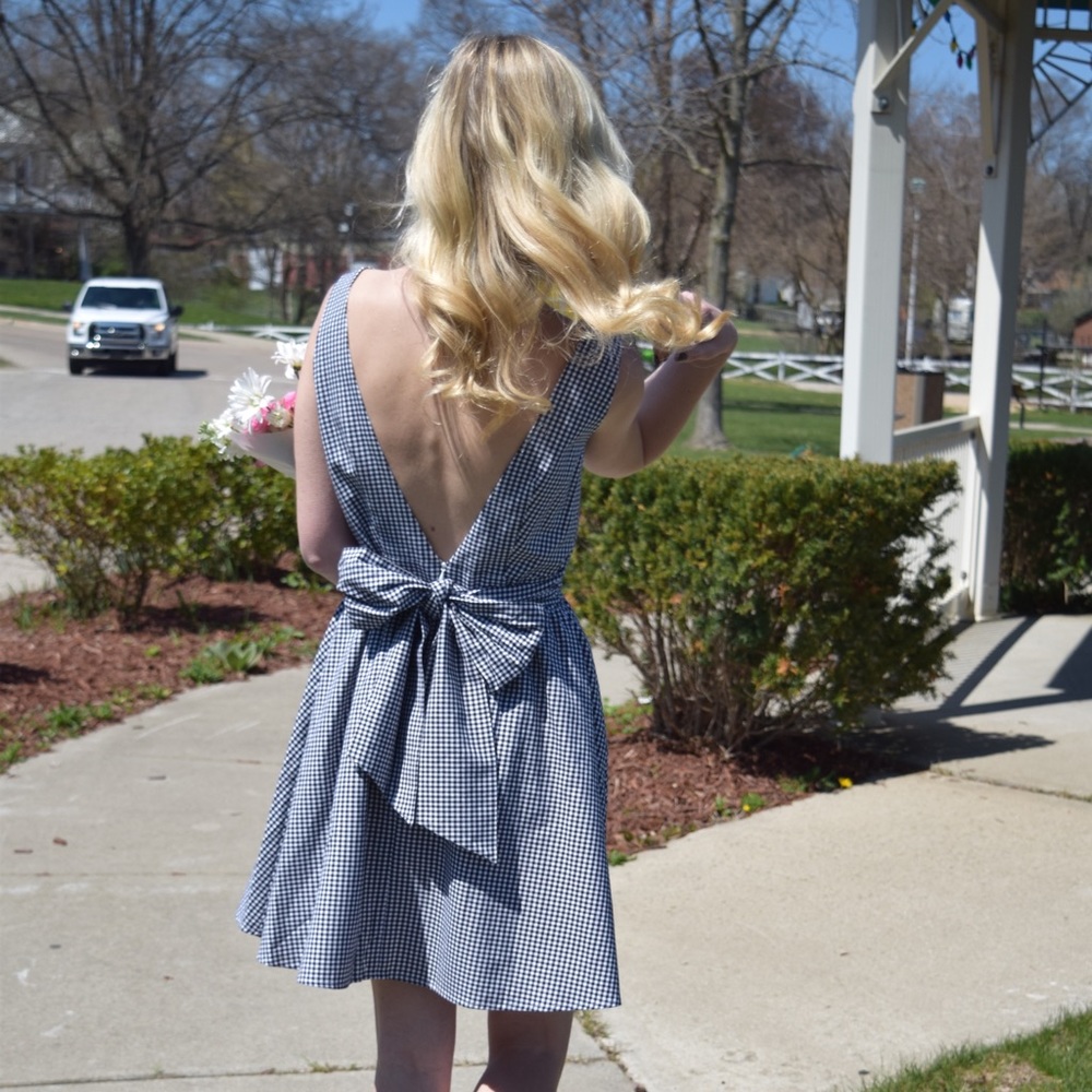 Lauren James Gingham Dress - Picture 5 of 9